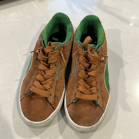 Puma Minecraft Suede Sneakers - Picture 1 of 5